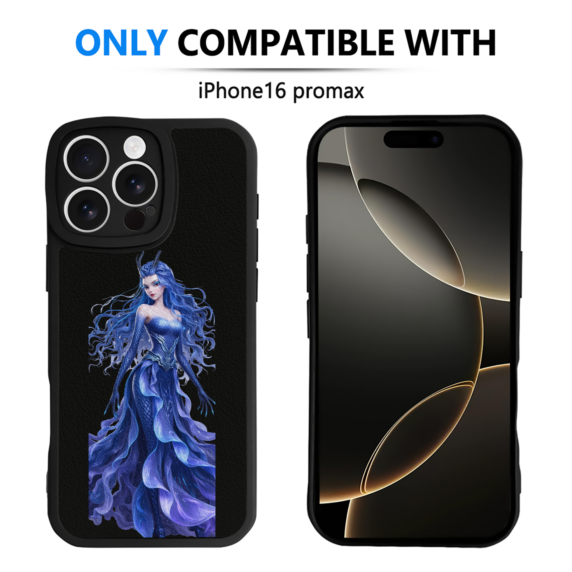 （画像用） Ne Zha 2 ナタ 魔童の大暴れ 【iPhone 16シリーズ対応】シリコンスマホケース（レザー調） 材質：シリコン